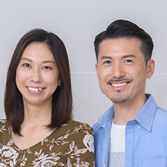 加藤 睦臣さん（40代）妻：和香さん（30代）
